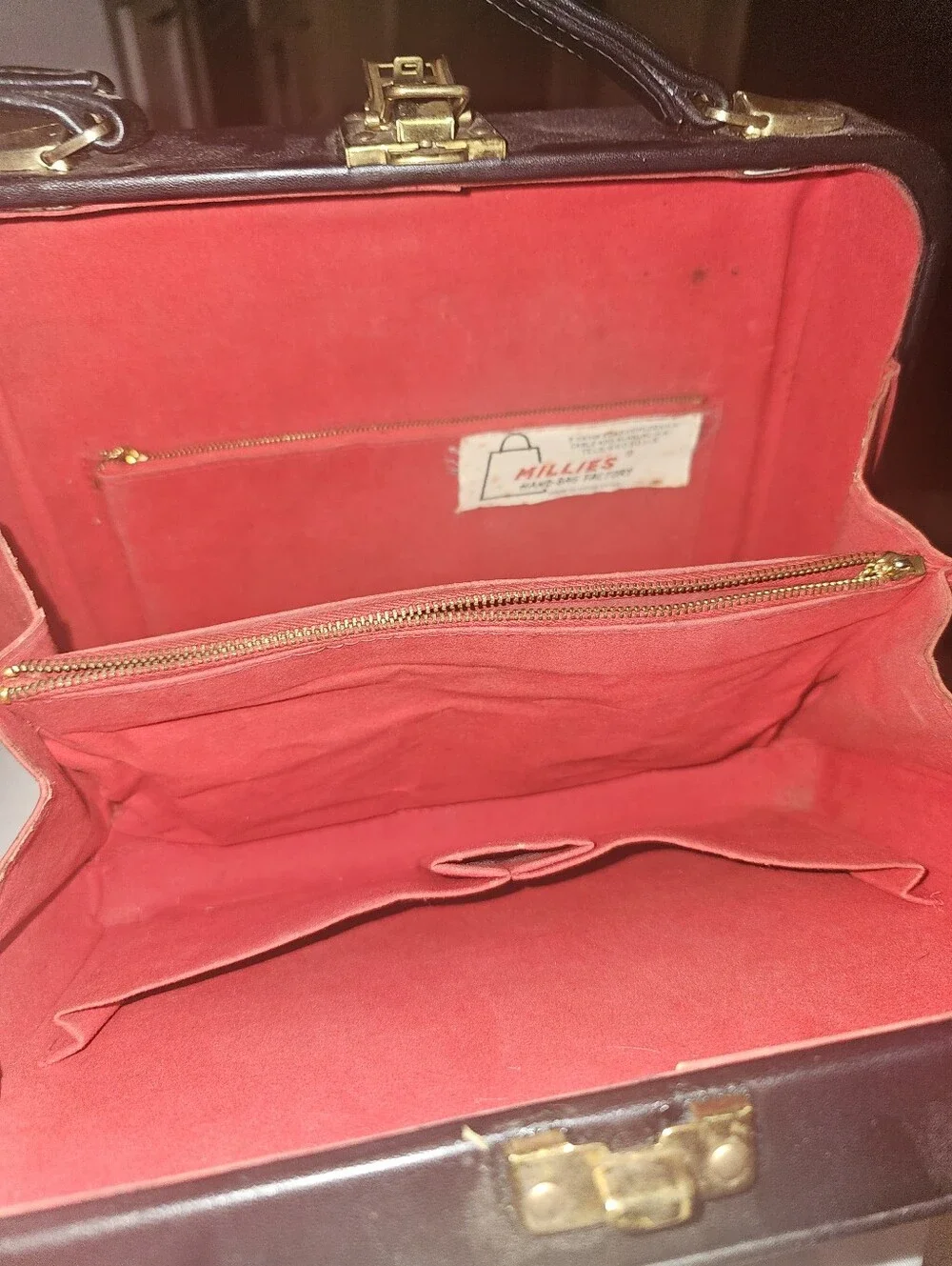 Vintage Millies Handbag Box Bag
